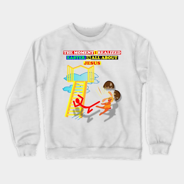 Easter revelation Crewneck Sweatshirt by fumanigdesign